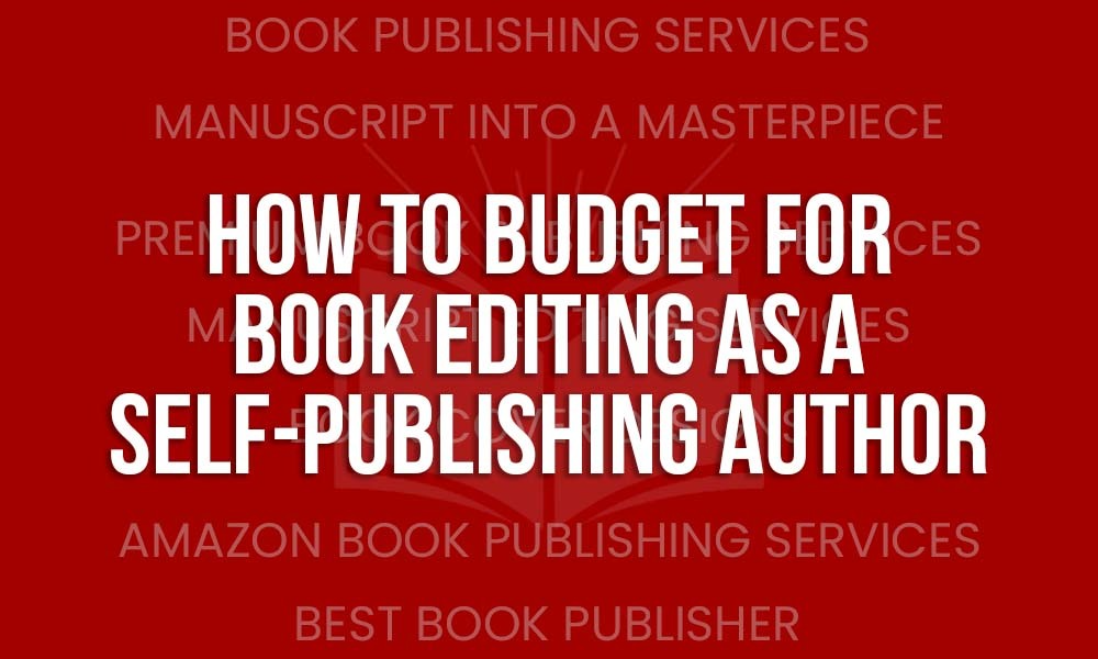 Budgeting for book editing