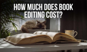 Book editing cost graphic
